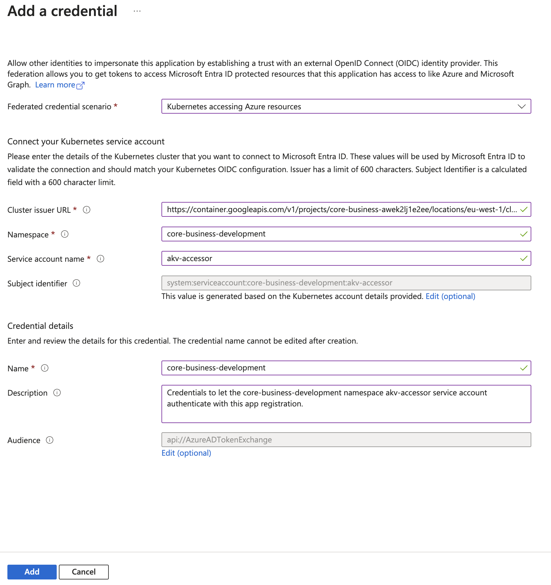 azurePortal-app-registration-federated-credential-creation