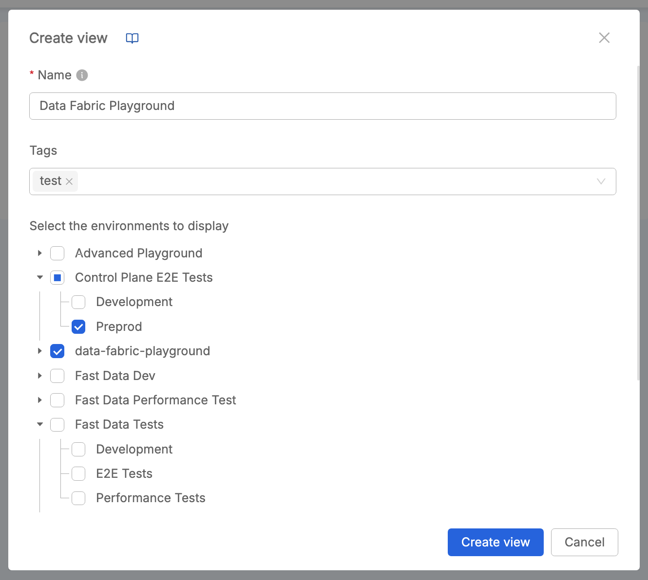 Create Runtime View