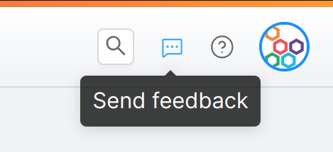 feedback button